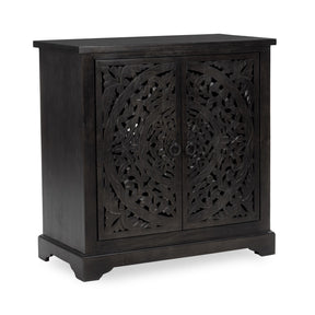 Harmony Harvest Walnut 2 Door Cabinet by Classic Home at Eve Furniture