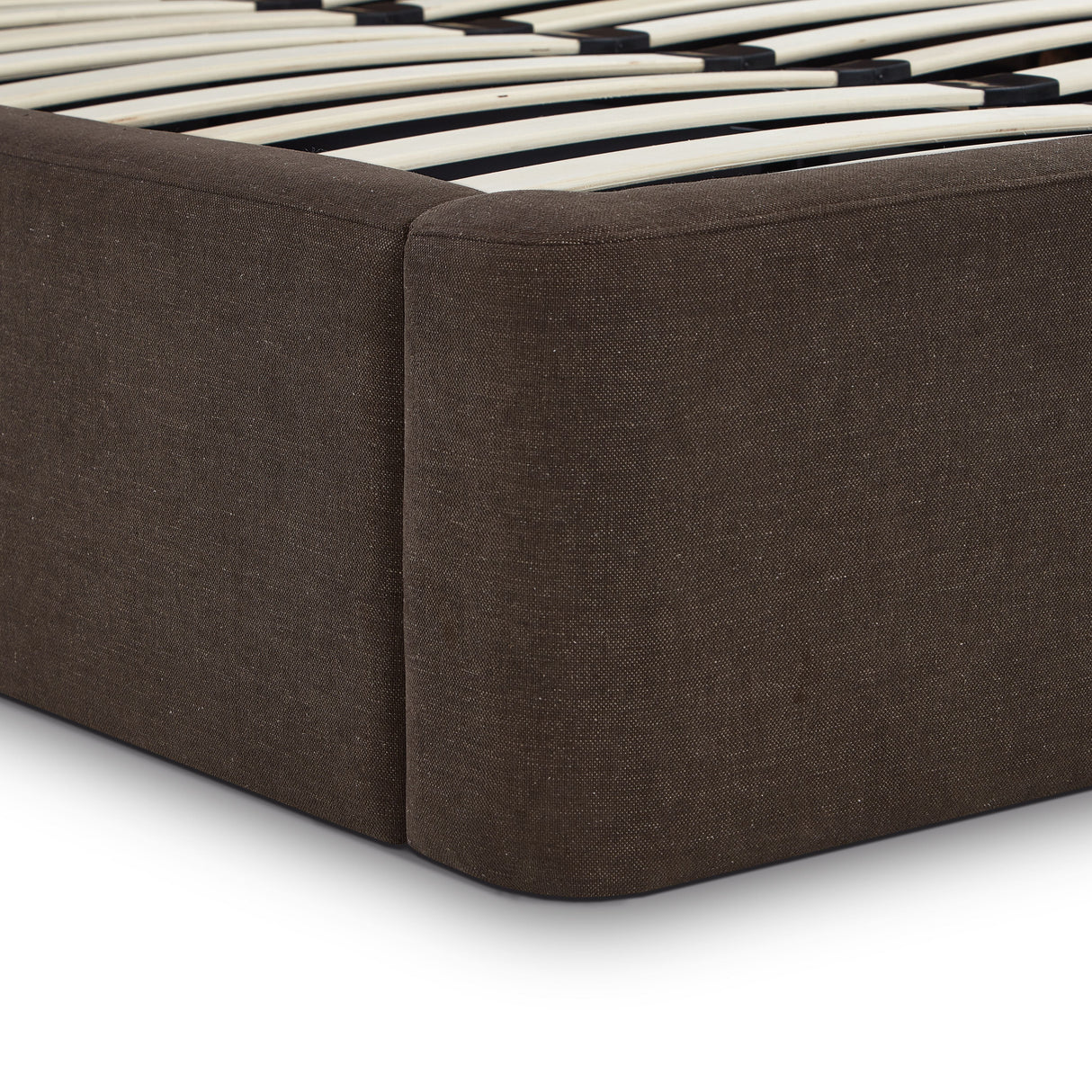 Harmony Chocolate Brown Performance Chenille King Bed by TOV Furniture at Eve Furniture