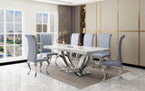 Harmony Collection Gray Dining Chair Set of 2 by Happy Homes at Eve Furniture