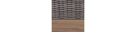 Harmony Headlands Natural/Gray Outdoor Swivel Lounge with Cushion by Ashley at Eve Furniture