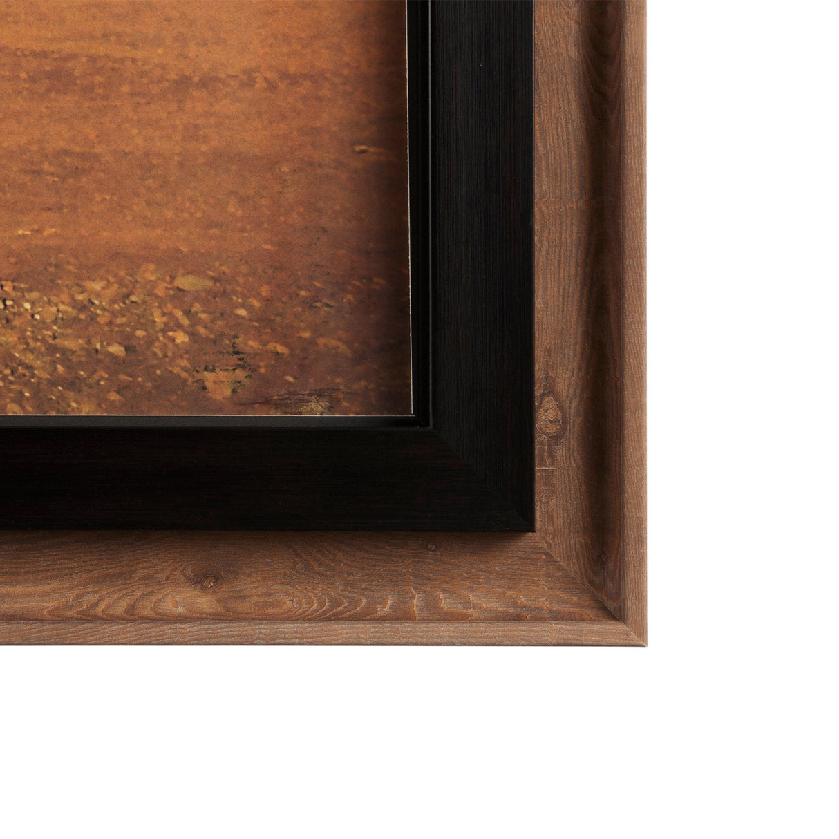 Harmony Pass by Mercana Studio a Hand Embellished Textured Framed Photo Art Print Matted under Glass by Mercana at Eve Furniture