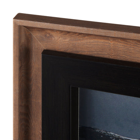 Harmony Pass by Mercana Studio a Hand Embellished Textured Framed Photo Art Print Matted under Glass by Mercana at Eve Furniture
