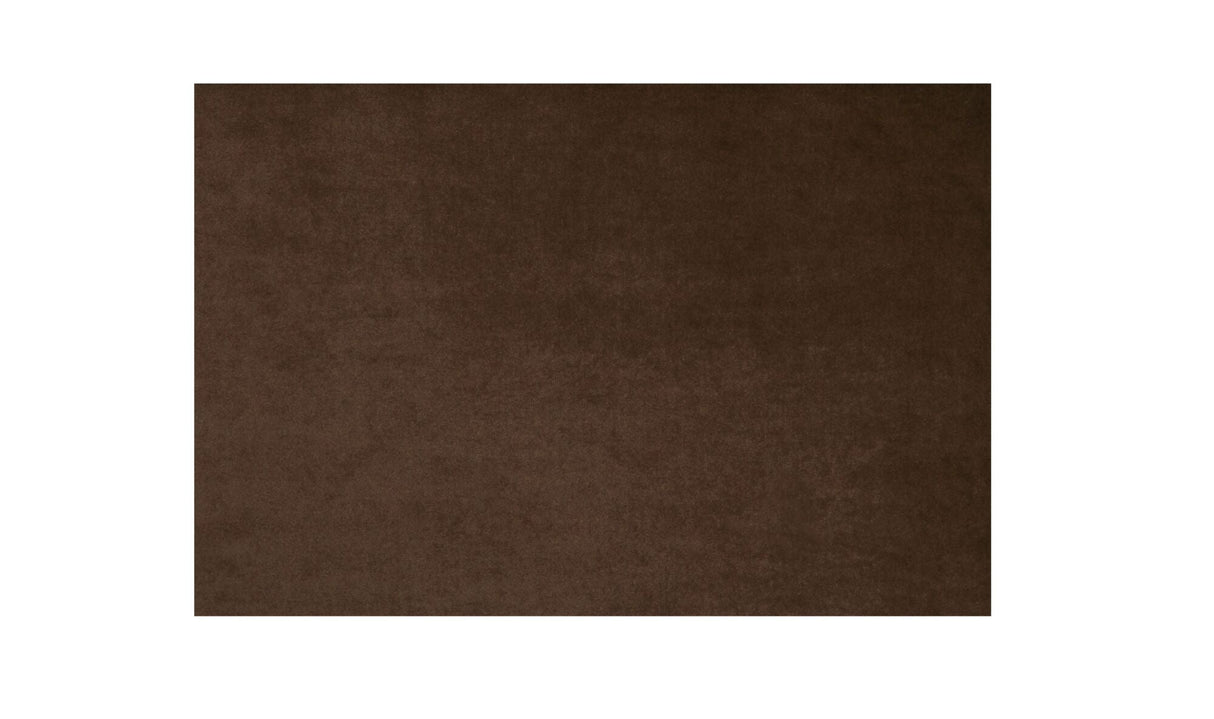 Harmony Sofa Dark Brown Faux Mohair by Moe's Home at Eve Furniture