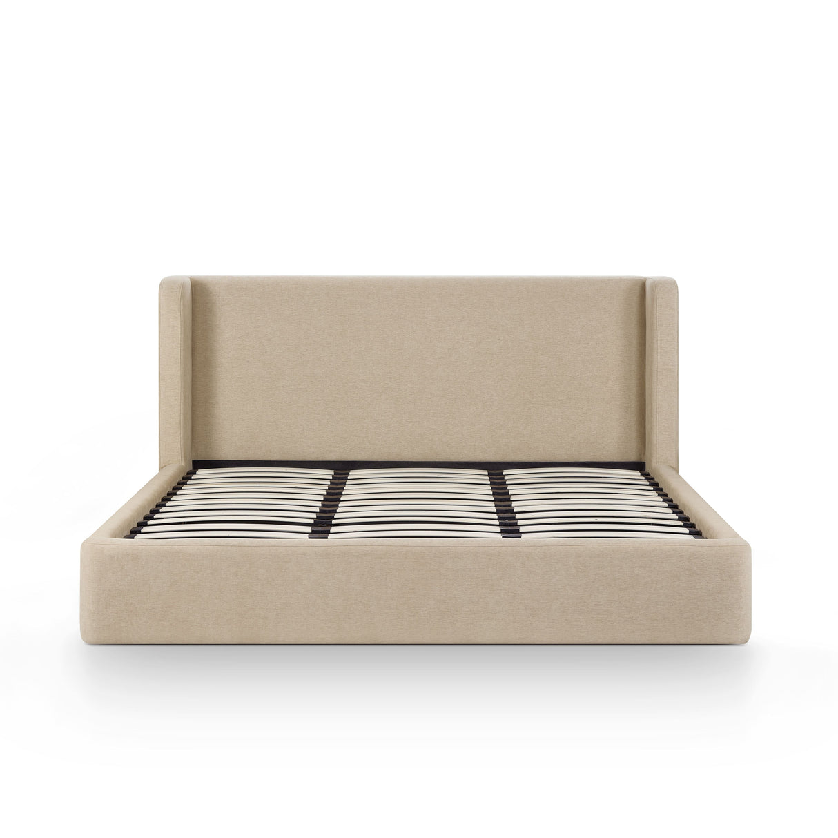 Harmony Tan Performance Chenille King Bed by TOV Furniture at Eve Furniture