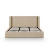 Harmony Tan Performance Chenille King Bed by TOV Furniture at Eve Furniture