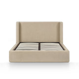 Harmony Tan Performance Chenille Queen Bed by TOV Furniture at Eve Furniture