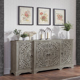 Harmony Vintage Gray Cabinet by Classic Home at Eve Furniture