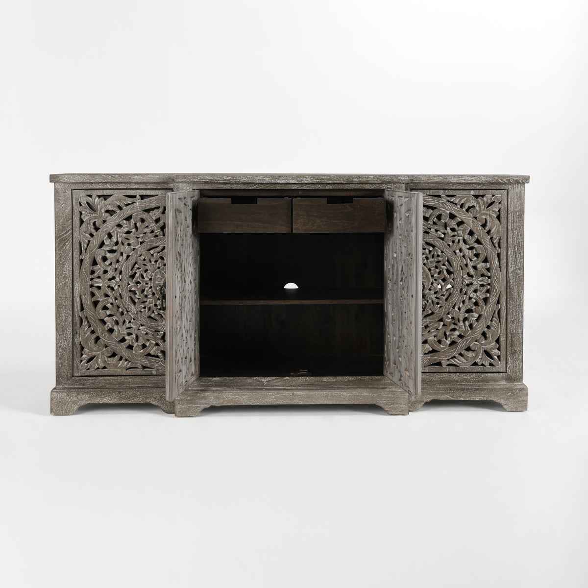Harmony Vintage Gray Cabinet by Classic Home at Eve Furniture