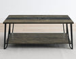 Harper Cocktail Table with SIntered Stone Inlay by Steve Silver at Eve Furniture