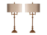 Harper Gold Table Lamp (Set of 2) by Crestview at Eve Furniture