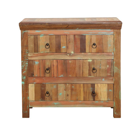 Harper Reclaimed Wood 4-Drawer Accent Cabinet by Coaster at Eve Furniture