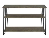 Harper Sofa Table with SIntered Stone Inlay by Steve Silver at Eve Furniture