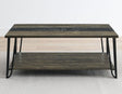 Harper Cocktail Table with SIntered Stone Inlay by Steve Silver at Eve Furniture