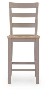 Harperfeld Natural/Gray Counter Height Barstool, Set of 2