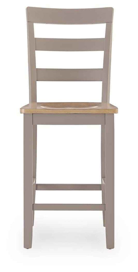 Harperfeld Natural/Gray Counter Height Barstool, Set of 2 by Ashley at Eve Furniture