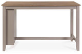 Harperfeld Natural/Gray Counter Height Dining Table