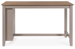 Harperfeld Natural/Gray Counter Height Dining Table by Ashley at Eve Furniture