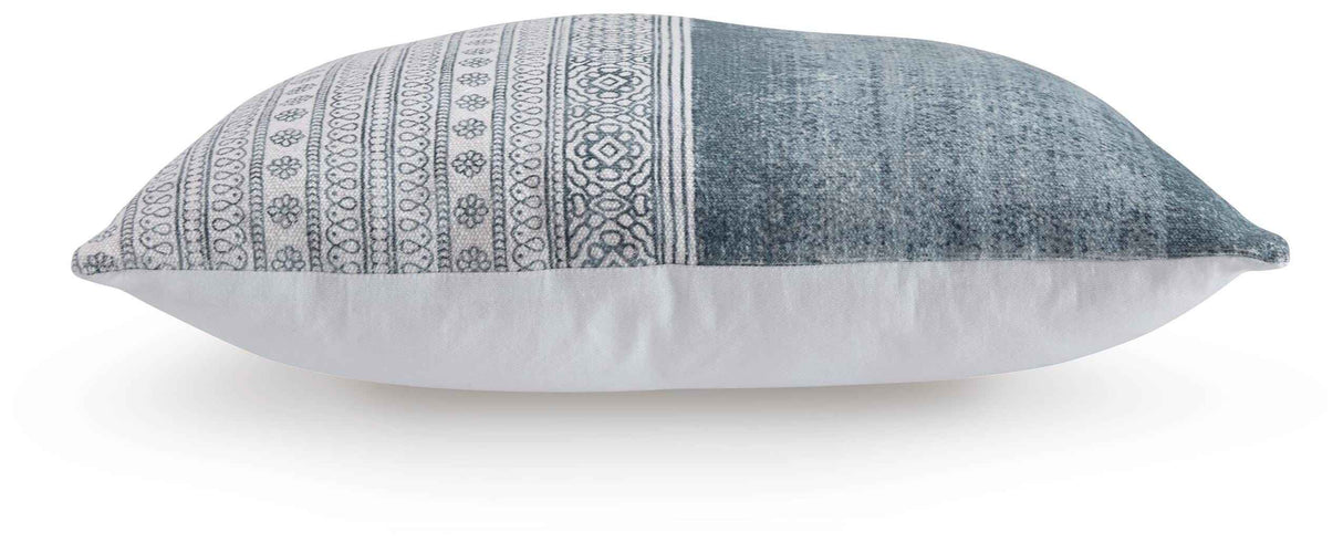 Harperville Blue/White Pillow by Ashley at Eve Furniture