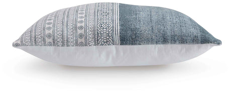 Harperville Blue/White Pillow by Ashley at Eve Furniture