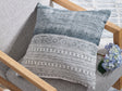 Harperville Blue/White Pillow (Set of 4) by Ashley at Eve Furniture