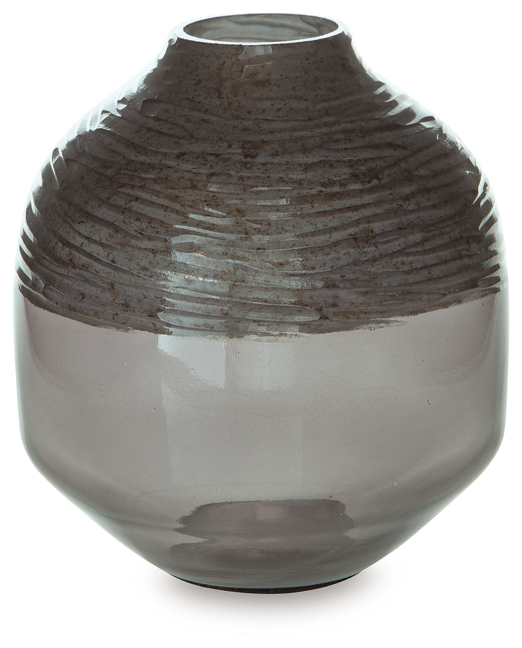 Harpwick Metallic Gray Vase