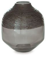 Harpwick Metallic Gray Vase