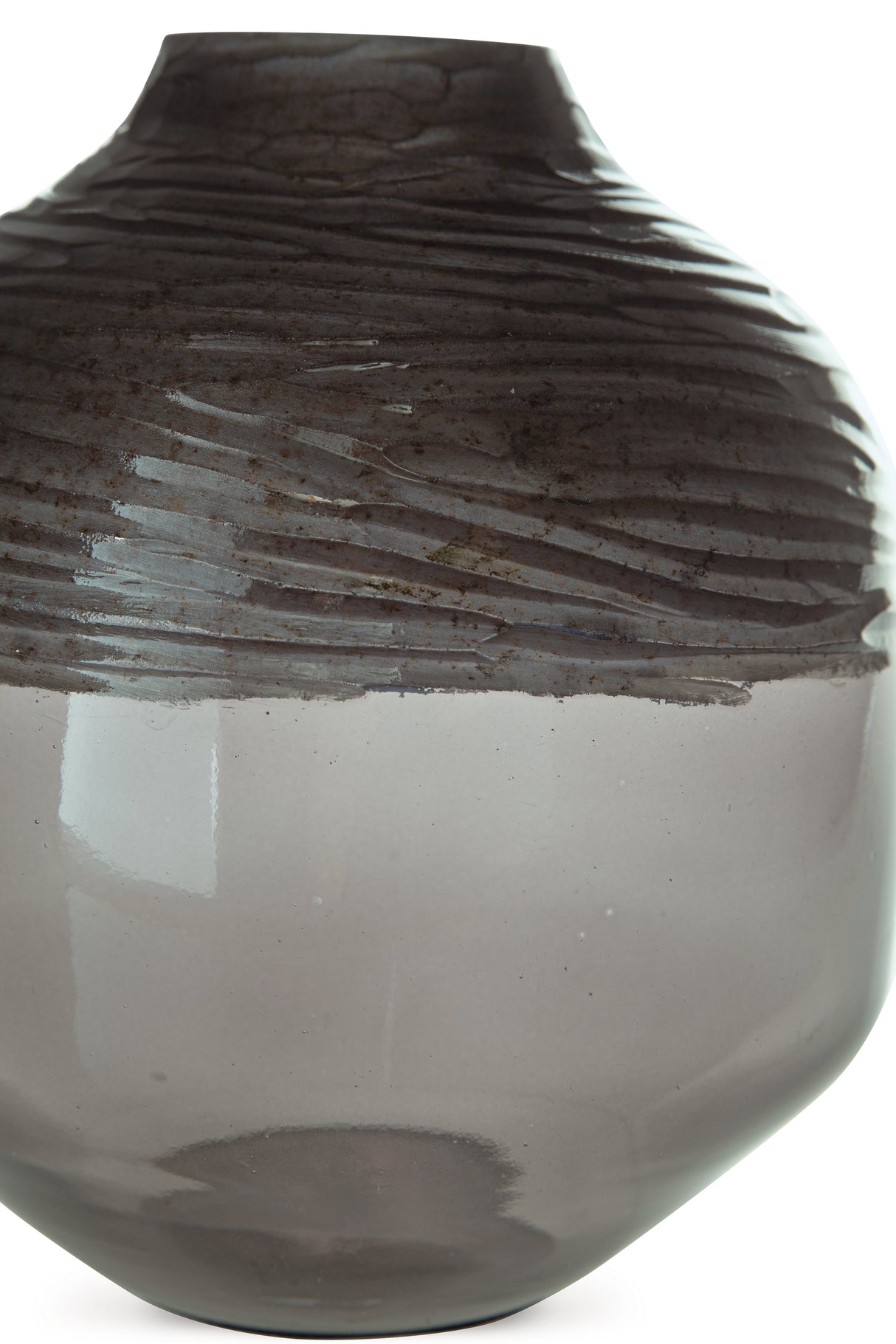 Harpwick Metallic Gray Vase by Ashley at Eve Furniture