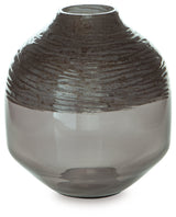 Harpwick Metallic Gray Vase by ASHLEY FURNITURE at Eve Furniture