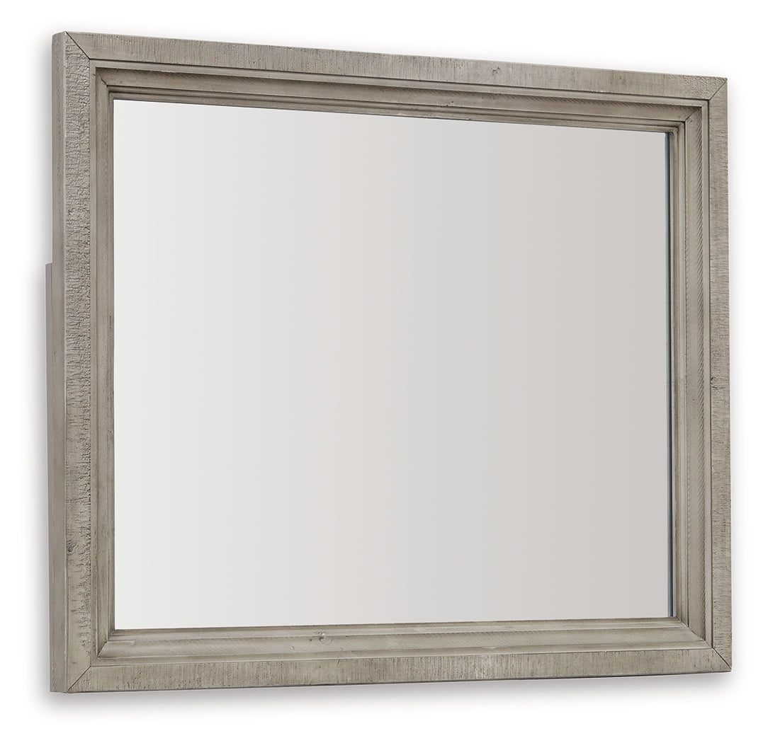 Harrastone Gray Bedroom Mirror