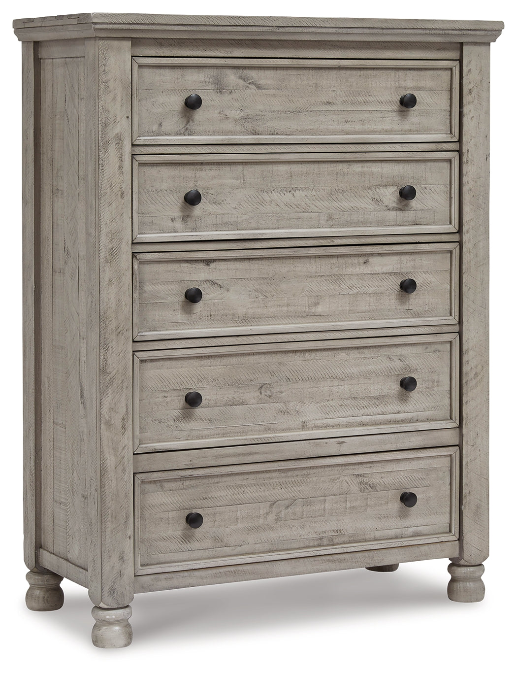 Harrastone Gray Chest of Drawers