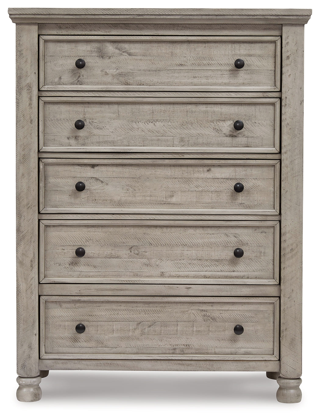 Harrastone Gray Chest of Drawers