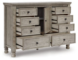 Harrastone Gray Dresser