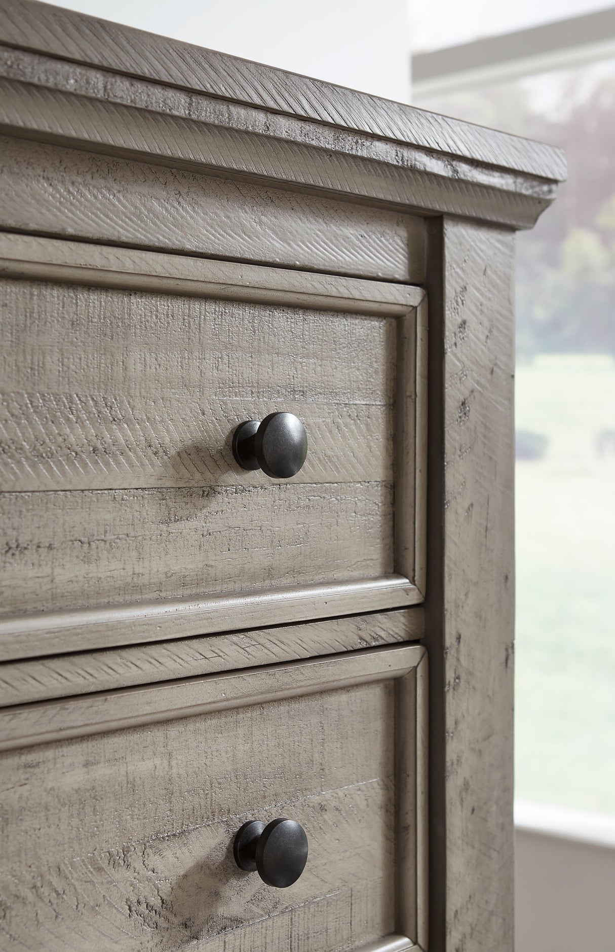 Harrastone Gray Dresser