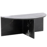 Harrington Coffee Table, Black/Cream, Set of 2 by Dovetail at Eve Furniture