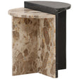 Harrington Nesting Table, Black/Cream, Set of 2 by Dovetail at Eve Furniture