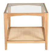 Harrington Side Table Natural by Moe's Home at Eve Furniture