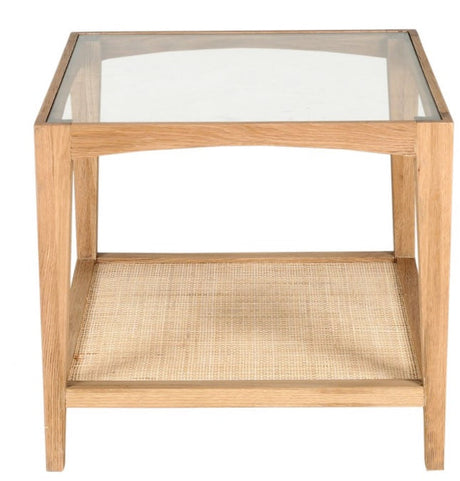 Harrington Side Table Natural by Moe's Home at Eve Furniture