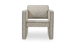 Harris Accent Chair Black And Beige Weave by Moe's Home at Eve Furniture