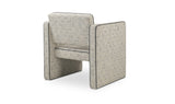 Harris Accent Chair Black And Beige Weave by Moe's Home at Eve Furniture