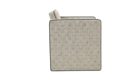 Harris Accent Chair Black And Beige Weave by Moe's Home at Eve Furniture