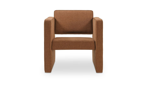 Harris Accent Chair Burgundy by Moe's Home at Eve Furniture