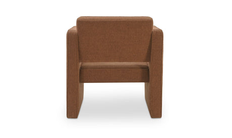 Harris Accent Chair Burgundy by Moe's Home at Eve Furniture