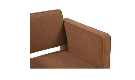 Harris Accent Chair Burgundy by Moe's Home at Eve Furniture