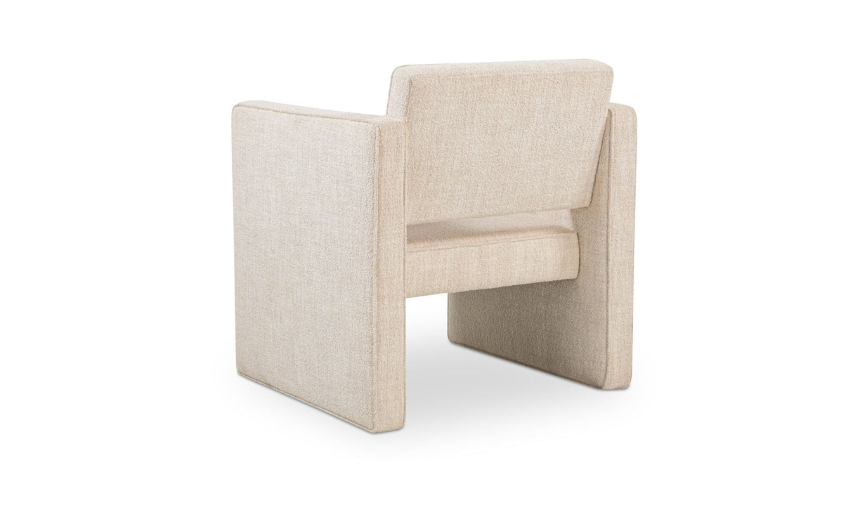 Harris Accent Chair Oat by Moe's Home at Eve Furniture