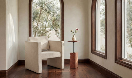 Harris Accent Chair Oat by Moe's Home at Eve Furniture