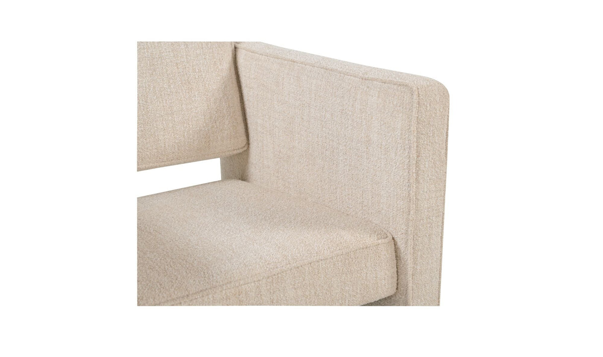 Harris Accent Chair Oat by Moe's Home at Eve Furniture