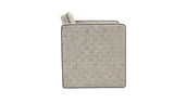 Harris Black/Beige Weave Accent Chair by Moe's Home at Eve Furniture