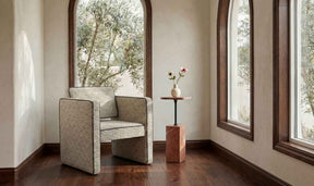 Harris Black/Beige Weave Accent Chair by Moe's Home at Eve Furniture