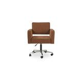 Harris Burgundy Office Chair by Moe's Home at Eve Furniture