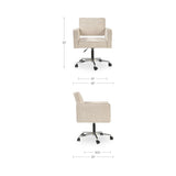 Harris Oat Office Chair by Moe's Home at Eve Furniture